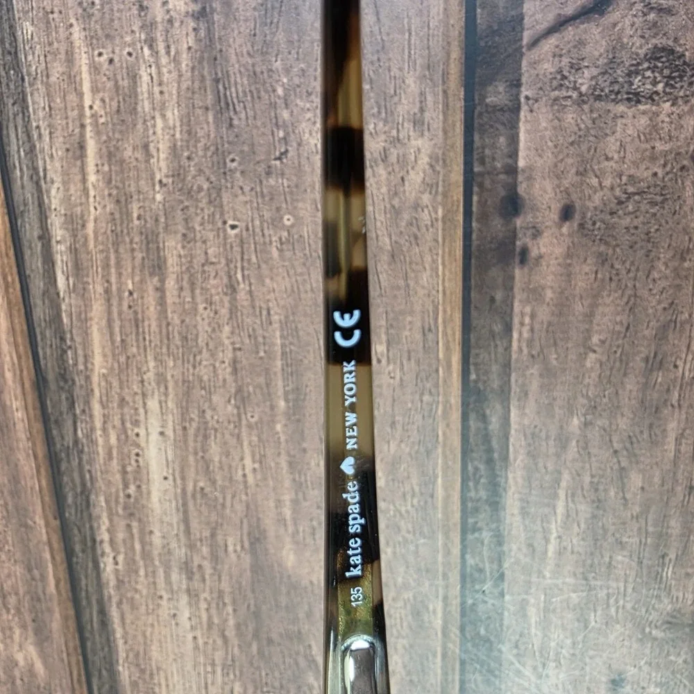 Kate Spade Ragan OP40 Eyeglasses Womens Cat Eye Tortoise Black Metal 135mm Frame